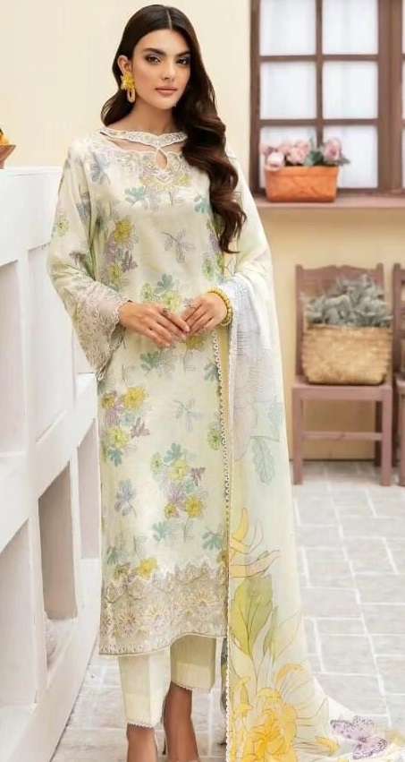 RANGREZ LUXURY LAWN VOL 5 OPEN PIC BY RAMSHA